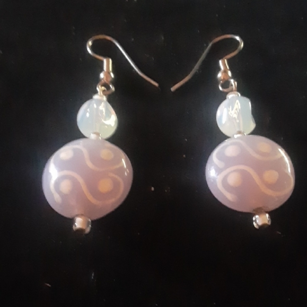 Elegant Beaded Earrings